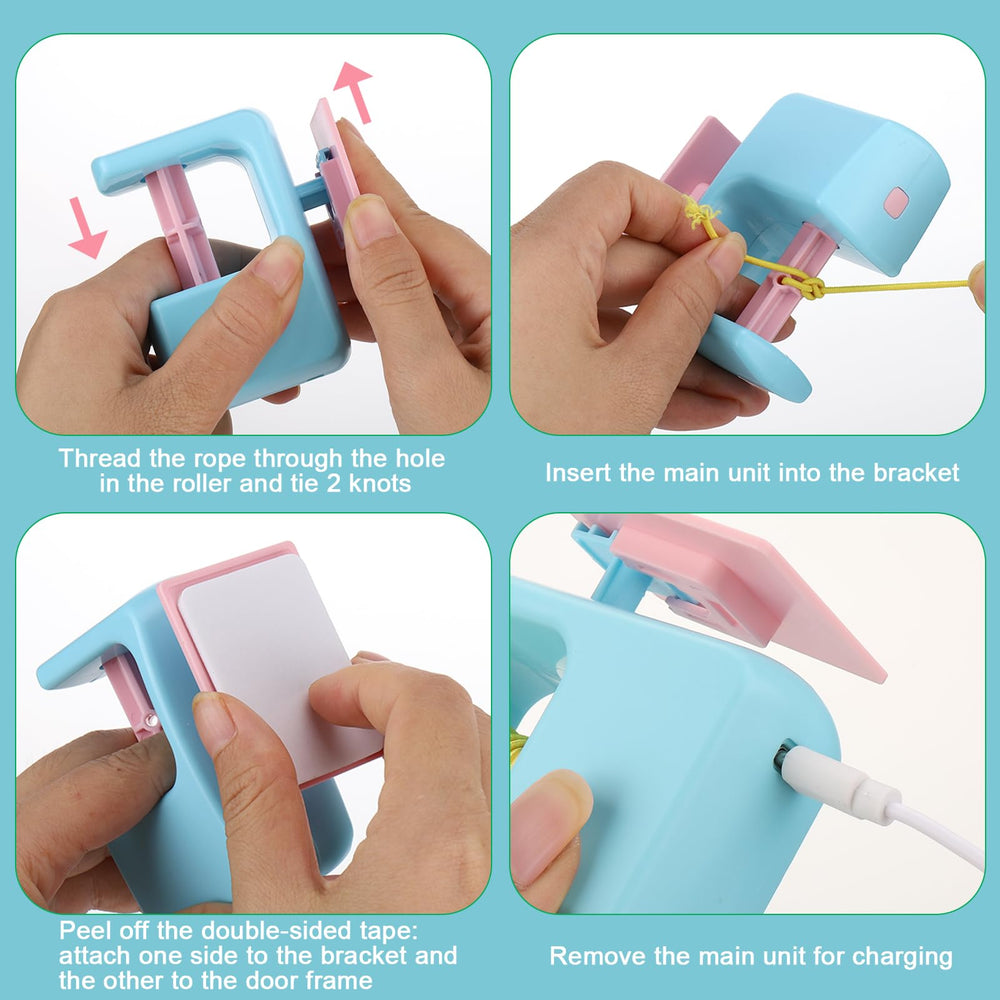 BABORUI Interactive Cat Toy safe design minimizes tangles during play.
