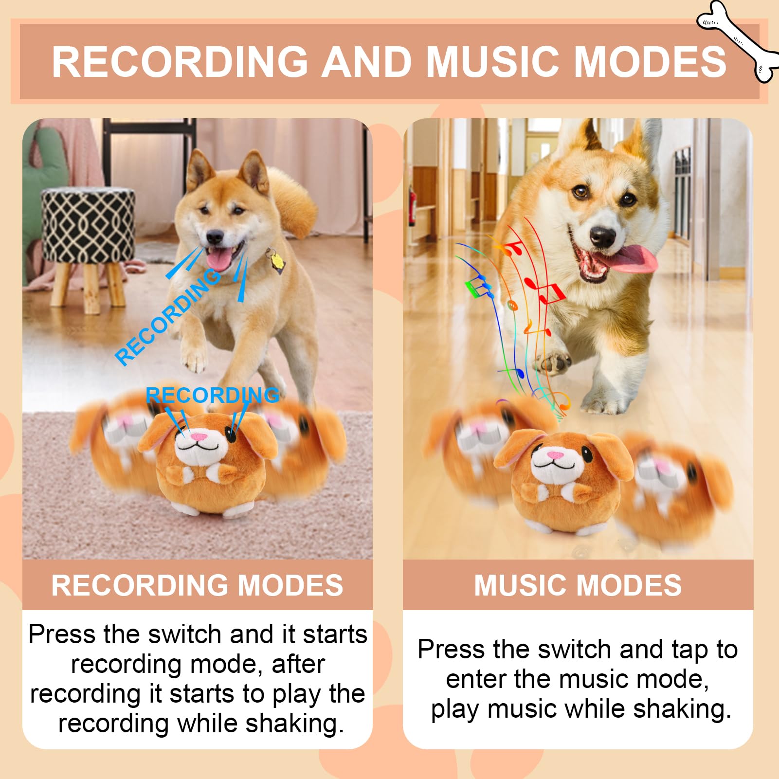 BABORUI music mode play scene highlights engaging tunes for focused play.