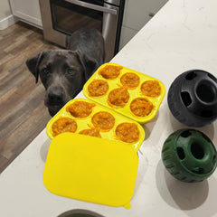 BABORUI relleno de golosinas en 6 cavidades para perros grandes