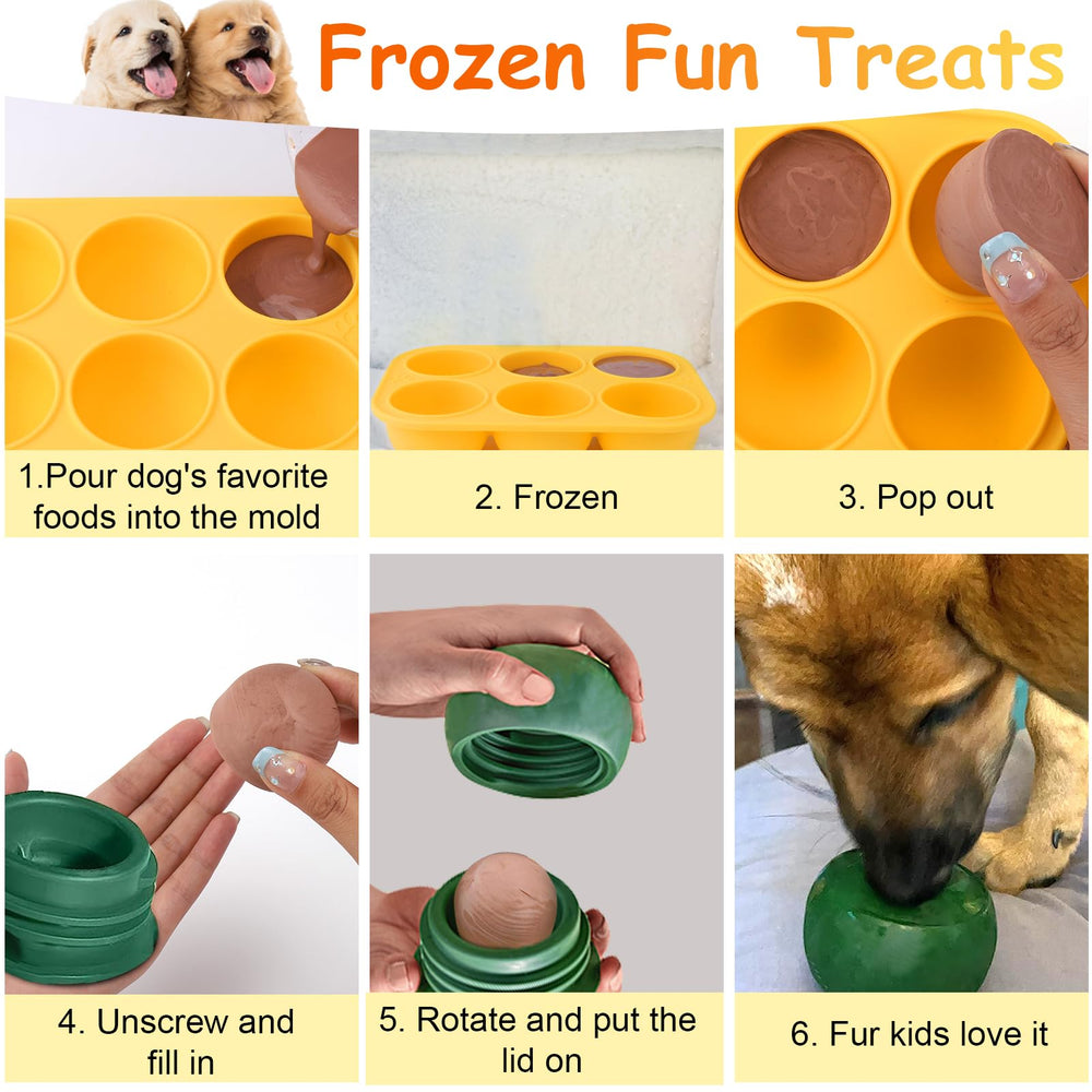 BABORUI pop-out frozen treats with easy-release design