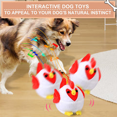 BABORUI rooster toy in music mode promotes calm, focused play.
