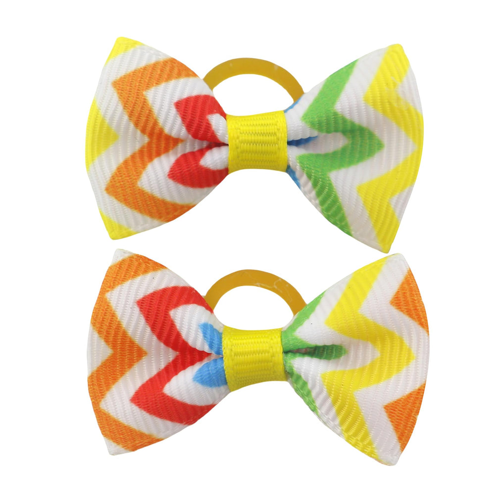 Babymatch puppy bows 1.5 inch size features petite design ideal for small dogs