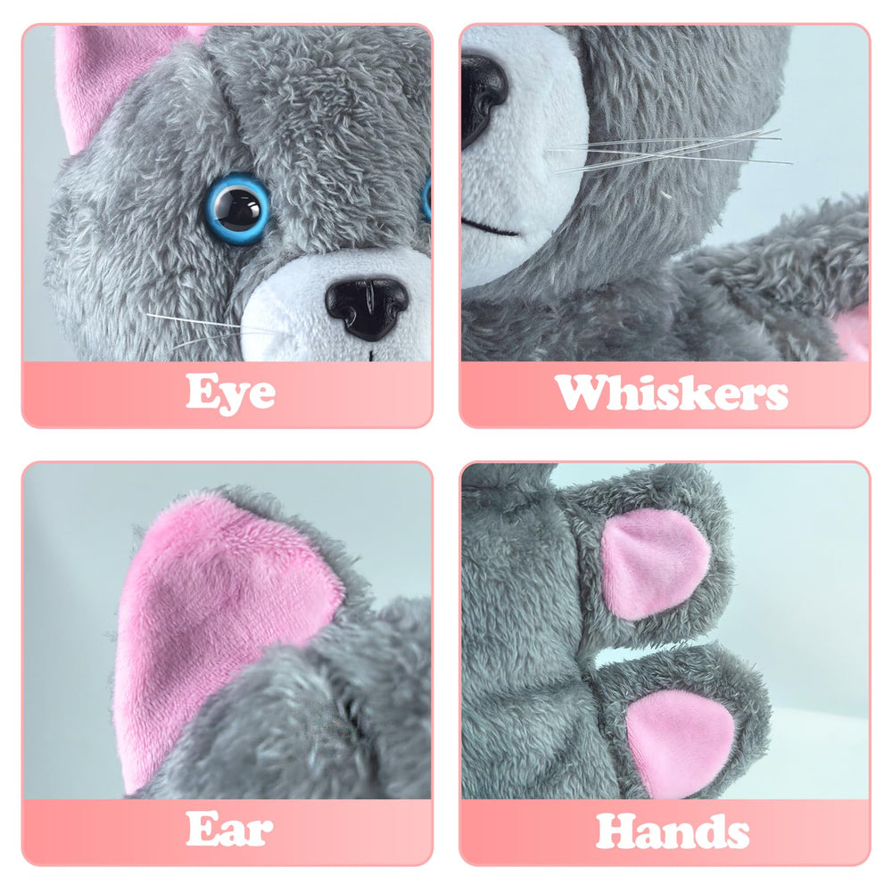 Babyye cat wrestling glove ergonomic-fit provides a comfortable grip for all hand sizes.