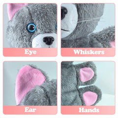 Babyye cat wrestling glove ergonomic-fit provides a comfortable grip for all hand sizes.