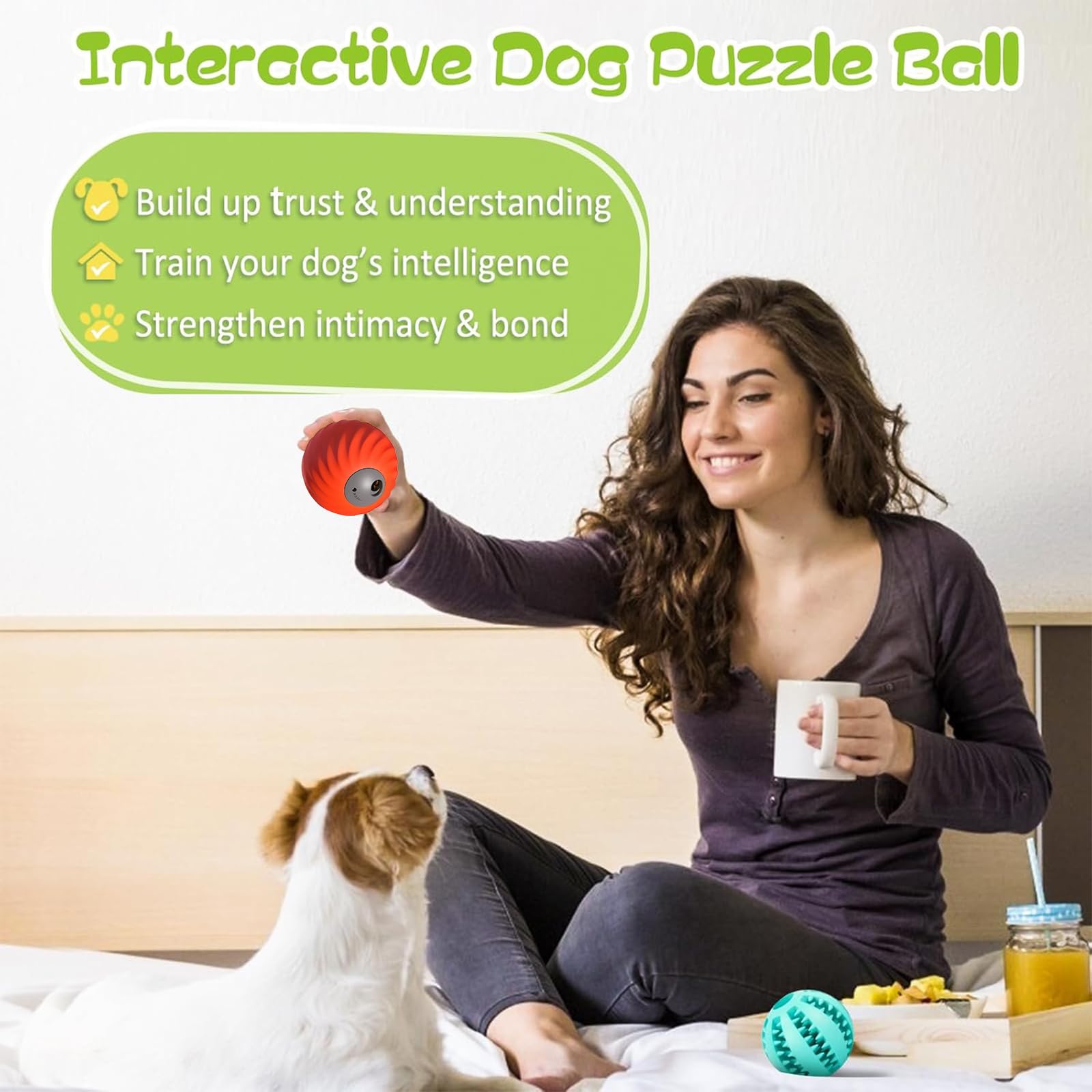 Babyye pet entertainment boredom-buster toy boosts focus and activity.