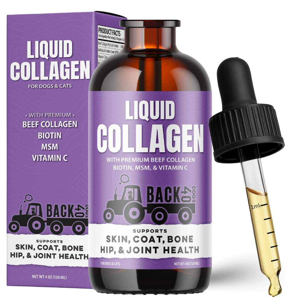 Back 40 Dogs premium USA-made supplement ensuring quality.