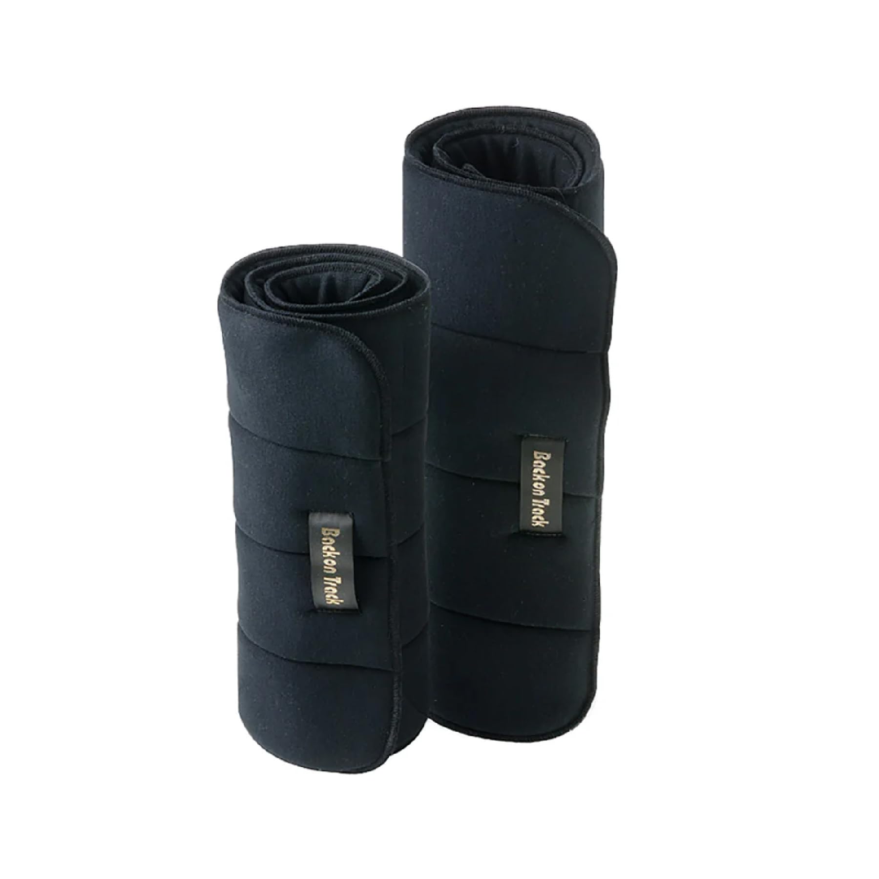 Back on Track No Bow Leg Wraps 2050 on a horse leg for circulation support.