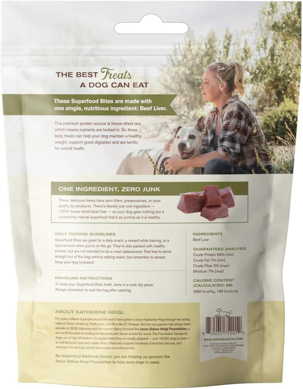 BADLANDS RANCH aroma hints at natural beef flavor for picky eaters.