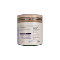 Badlands Ranch serving-spoon shows easy dosing for consistent coat nourishment.