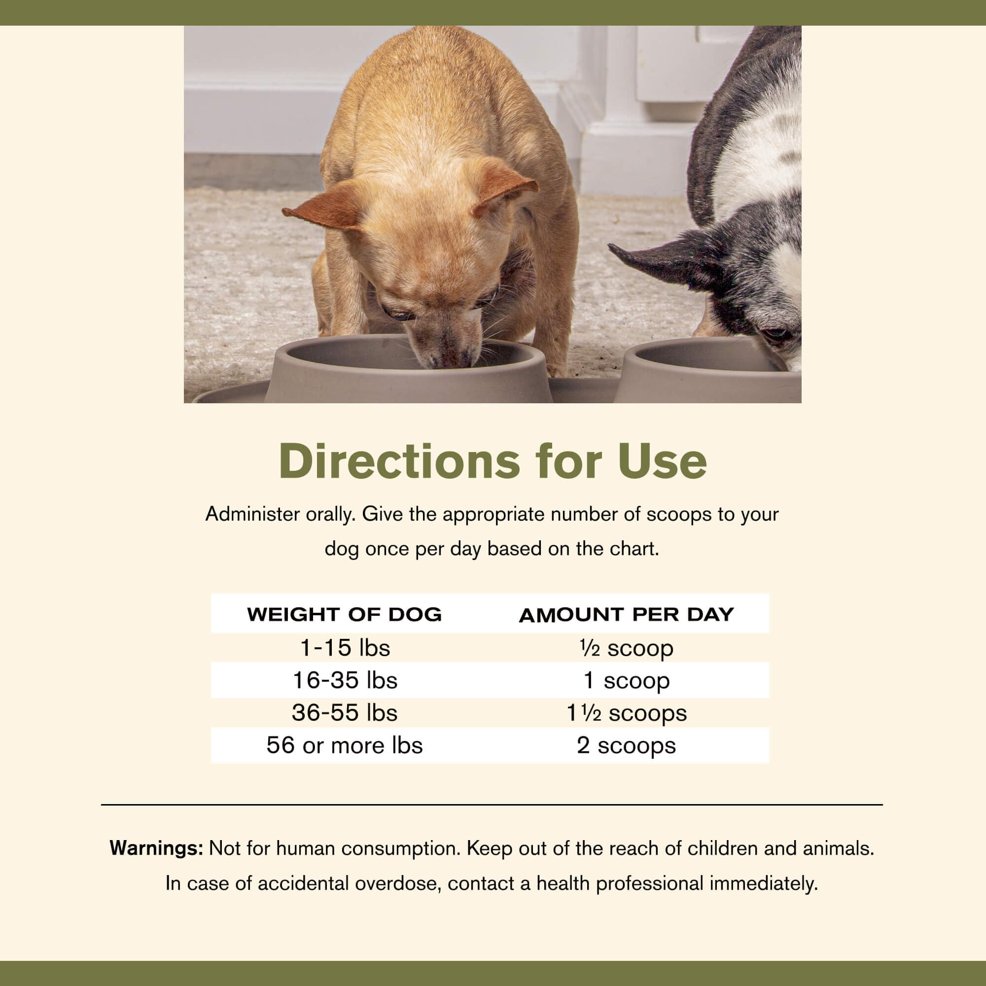 Badlands Ranch Super Gut Biotics 3rd-party-certified formulation ensures premium quality for pets.