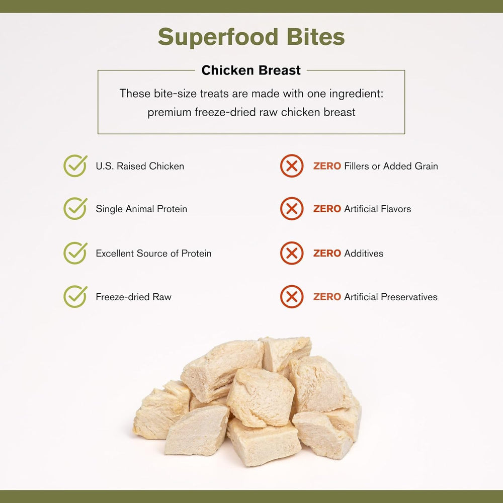 BADLANDS RANCH Superfood Bites close-up reveals freeze-dried texture and bold aroma.