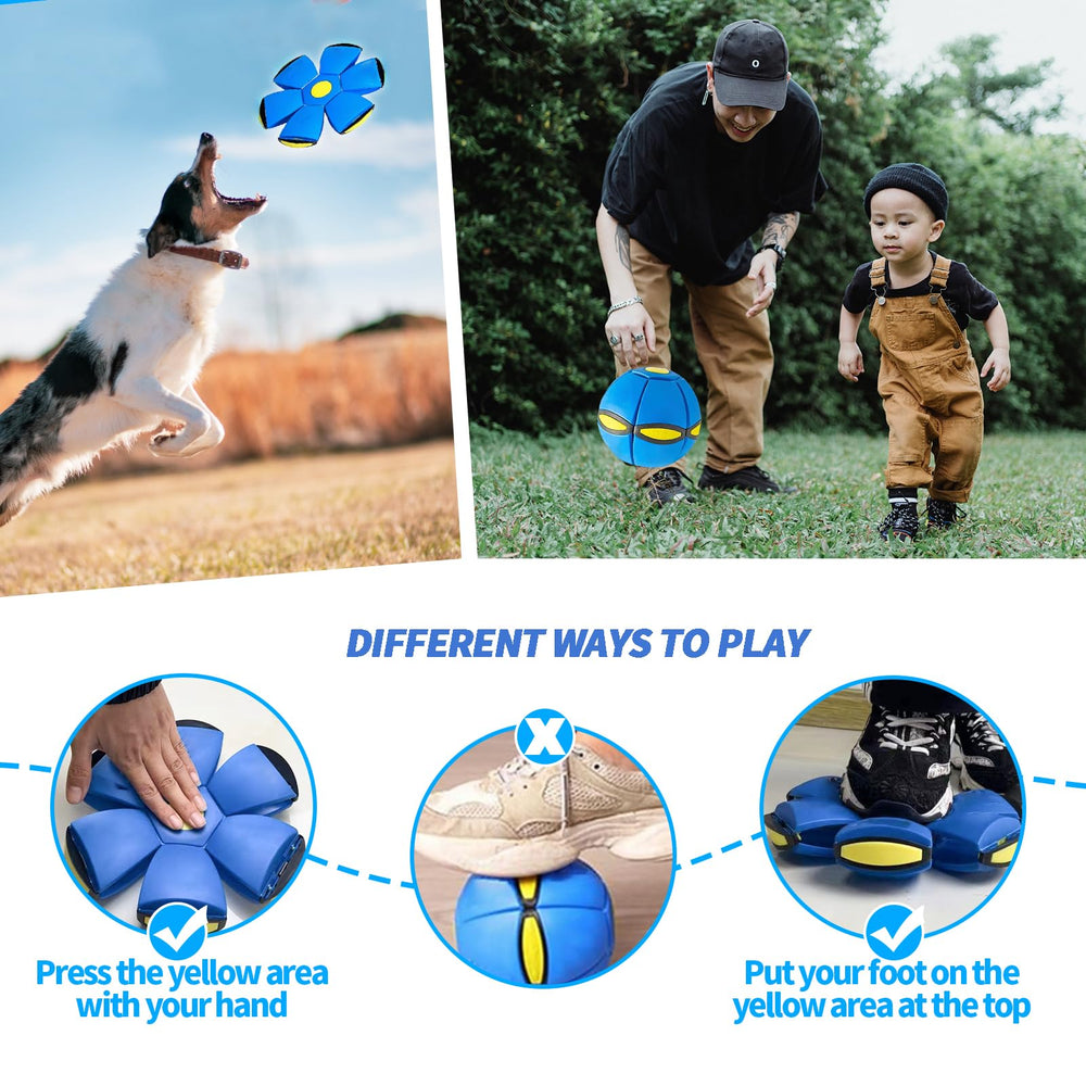 BADWALT Delight Disc blue green lights add sensory stimulation and shared fun