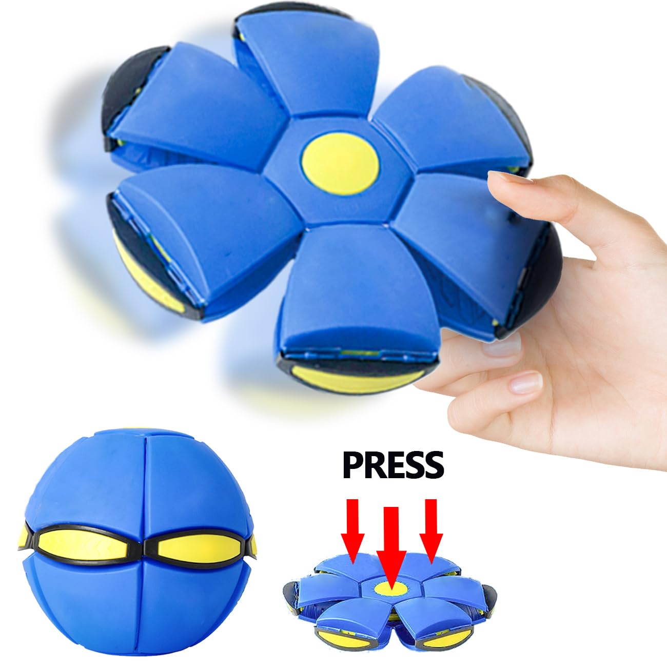 BADWALT FlidRunest two-ways-to-play switchable saucer-ball in action