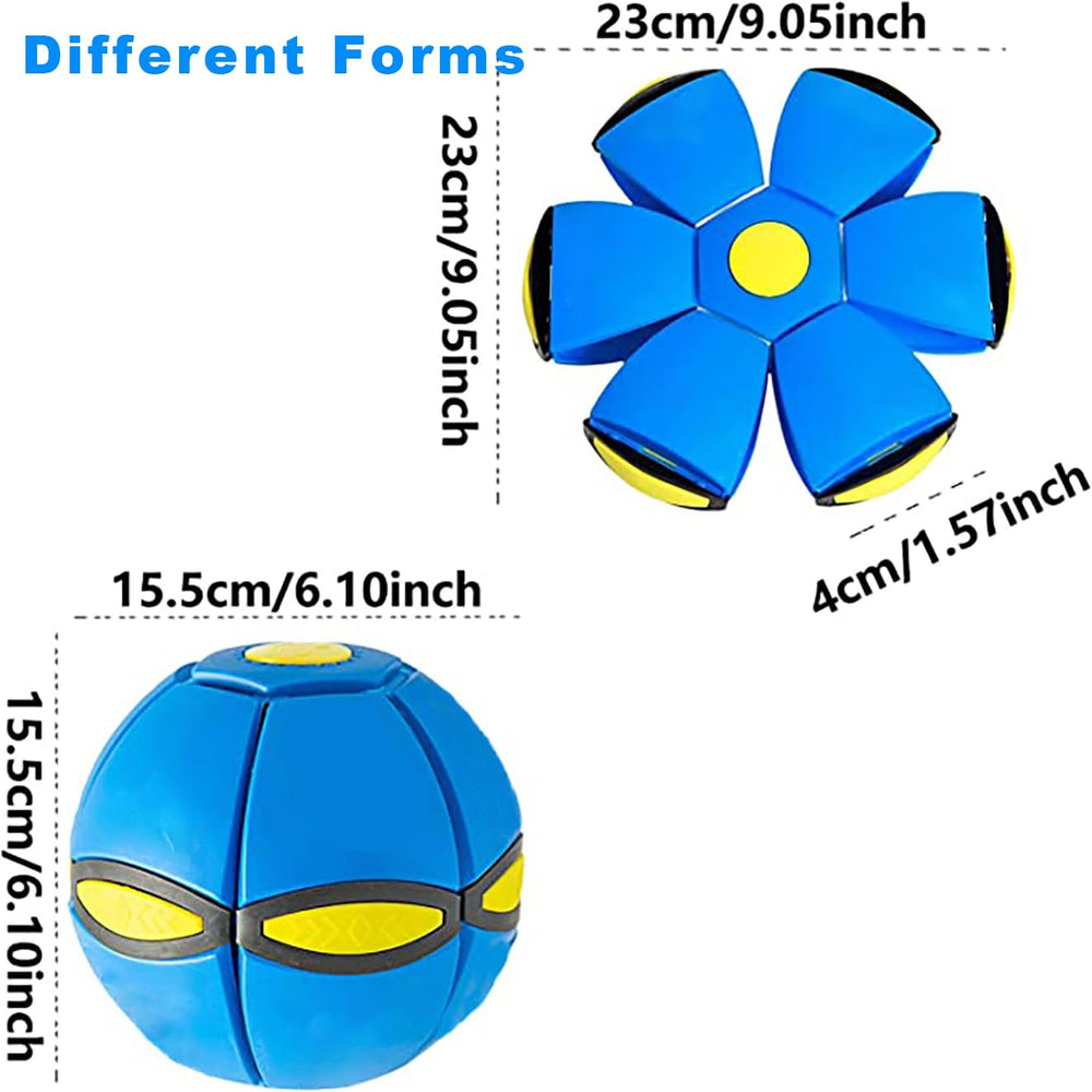 BADWALT FlidRunest night-light flying-saucer-ball for after-dark play