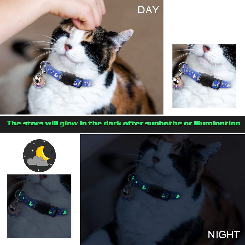 Baeuppit nylon cat collar with silky touch for comfortable daily wear