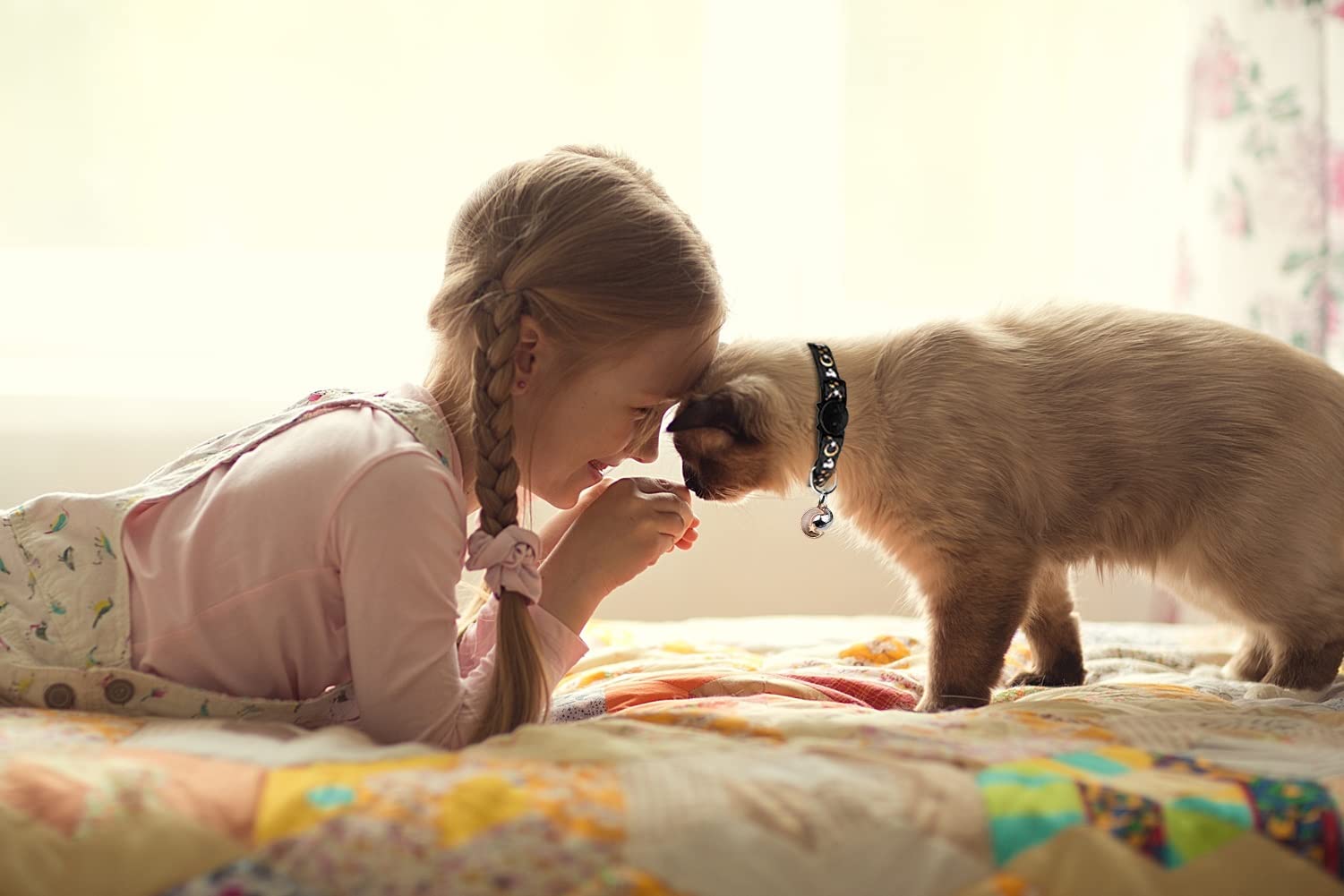 Baeuppit cat collar with bell helps locate your cat and adds charm