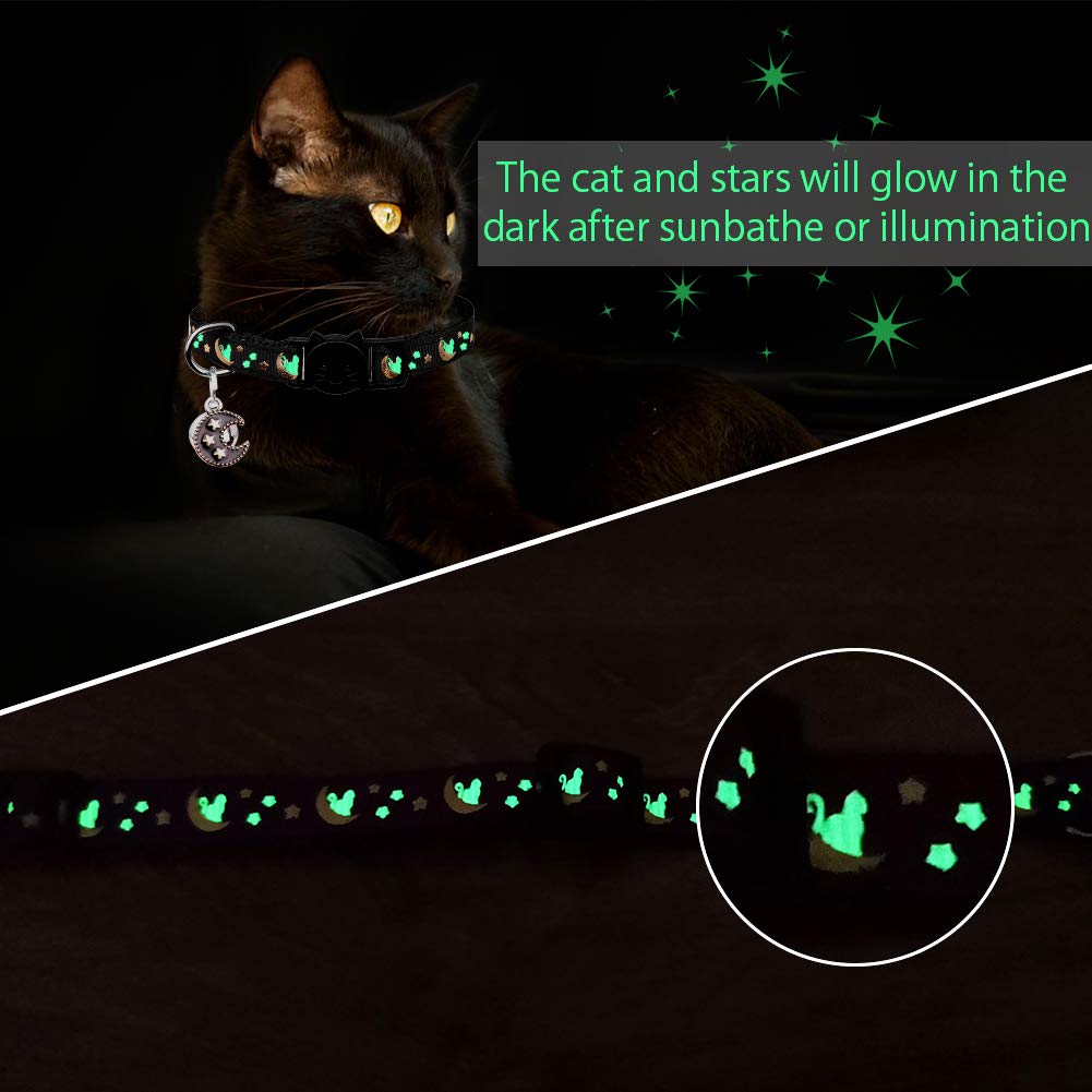 Baeuppit safety breakaway buckle on a cat collar