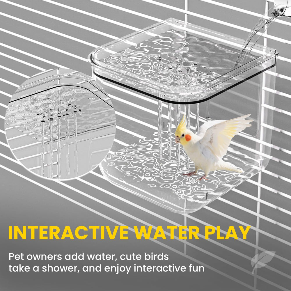 BAGHPBM No Mess feeder materials reveal durable PC+PP for safe use.