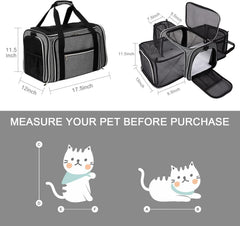 BAGLHER five-sided mesh view highlights breathability and pet visibility.
