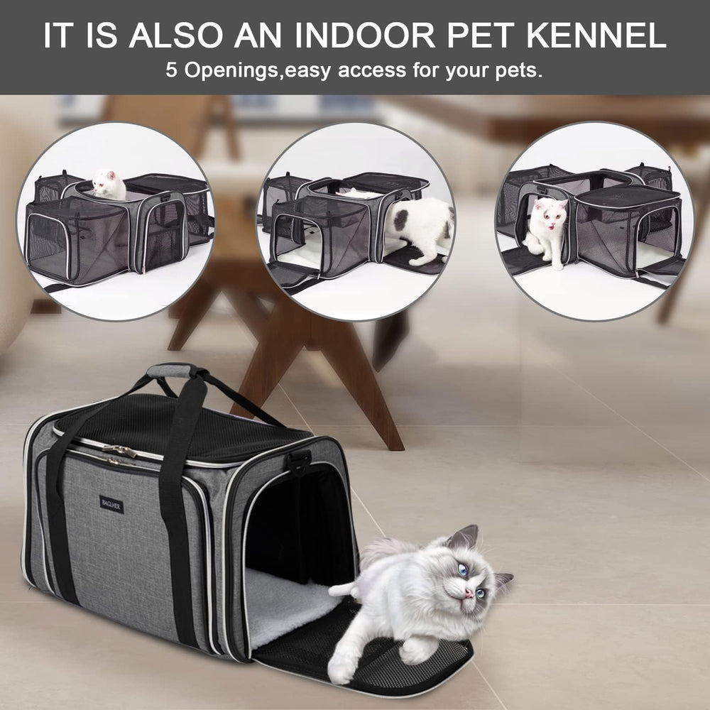 BAGLHER removable pads provide cushioned comfort during flights.