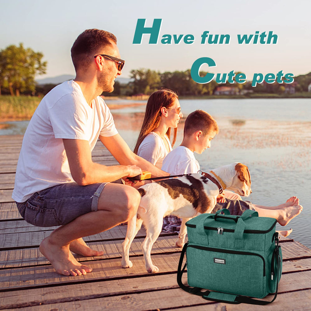 BAGLHER Dog Travel Bag multi-pocket-layout keeps essentials accessible during outings