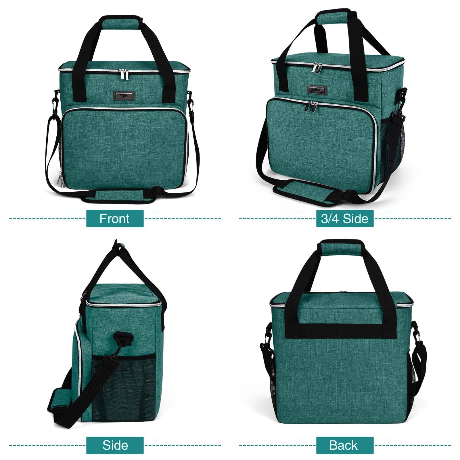 BAGLHER Pet Travel Set full zip opening eases packing
