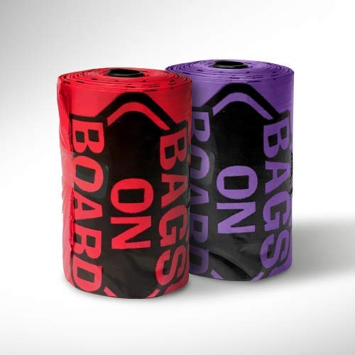 Bags on Board bone dispenser-compatible bags fit Bags on Board dispensers easily.