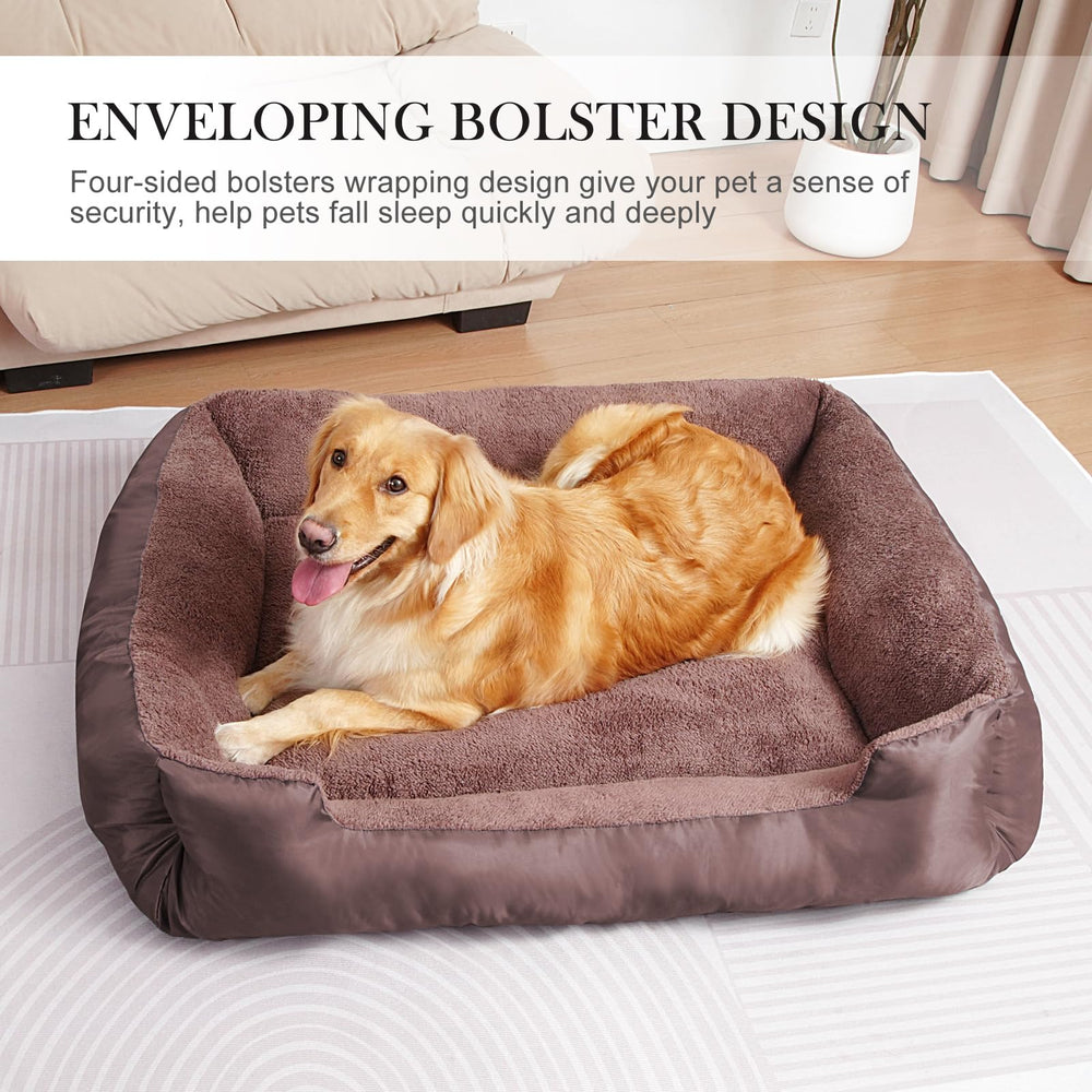 BAILARY dog bed machine-washable care keeps laundry simple and clean.