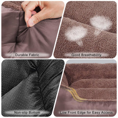 BAILARY dog bed size options chart helps you pick the right fit.