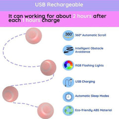 bailconti power ball 2.0 motion close-up shows durable ABS shell and tactile texture