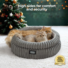 BALANCE cat bed anti-slip-bottom provides stable surface for safe naps.