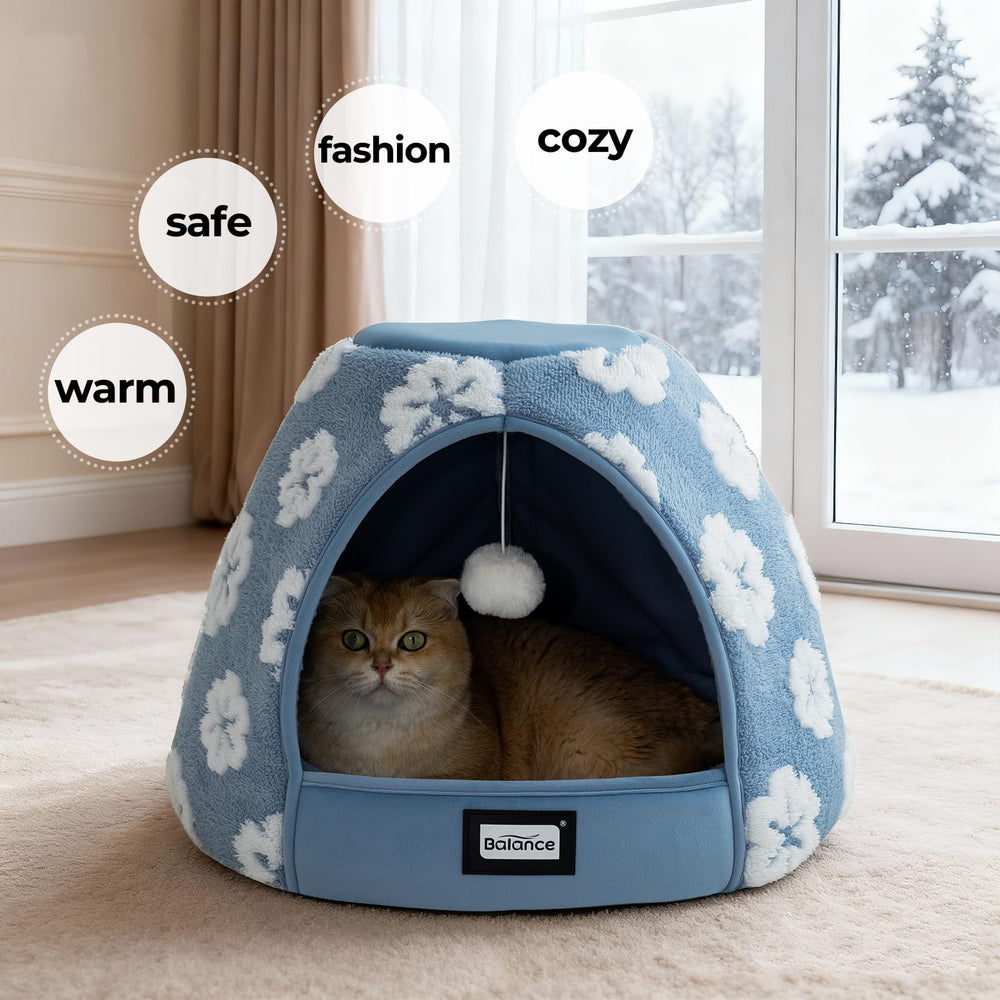 BALANCE cat bed 19-inch dimensions suit kittens and small dogs.