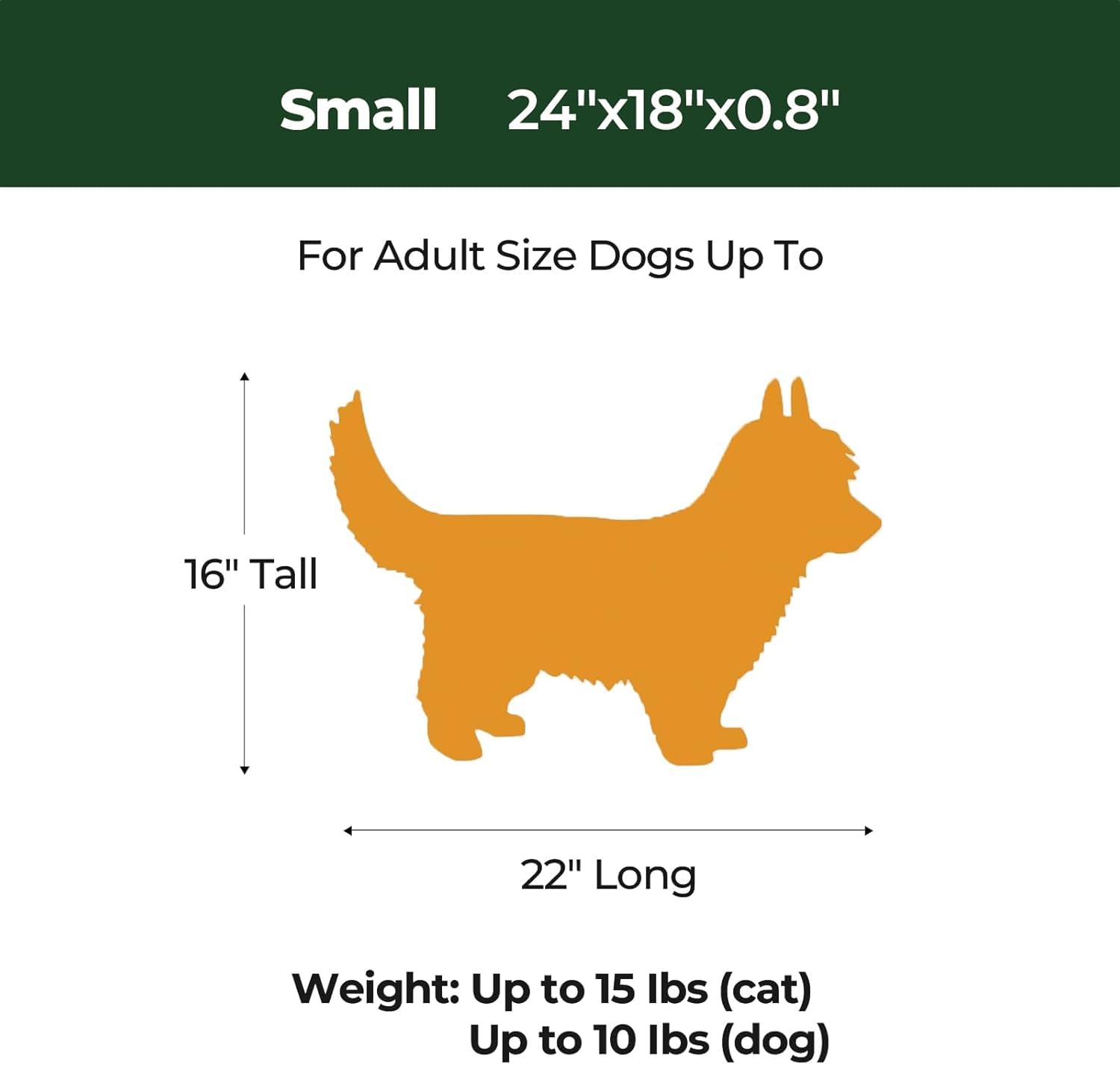 BALANCE flat dog bed offers versatile use as crate or kennel mat.