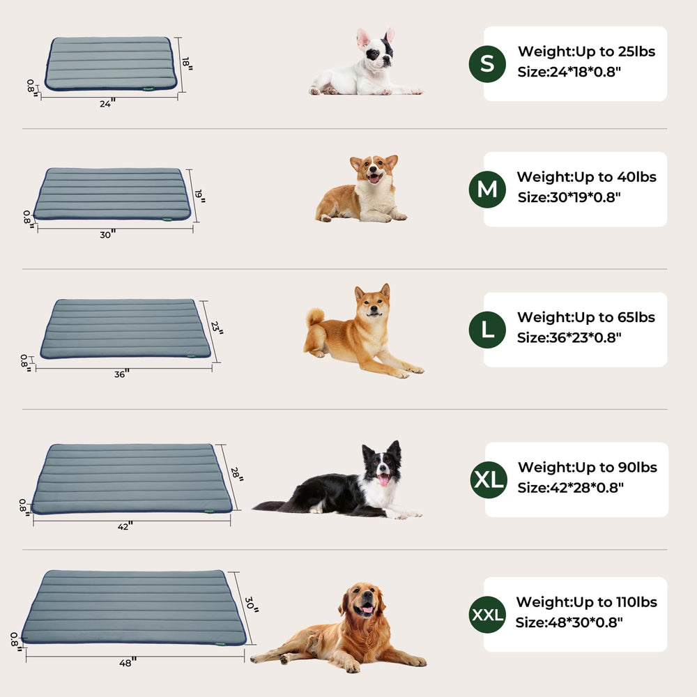 BALANCE Dog Crate Pad versatile-use works as crate bed, mat, or pillow.