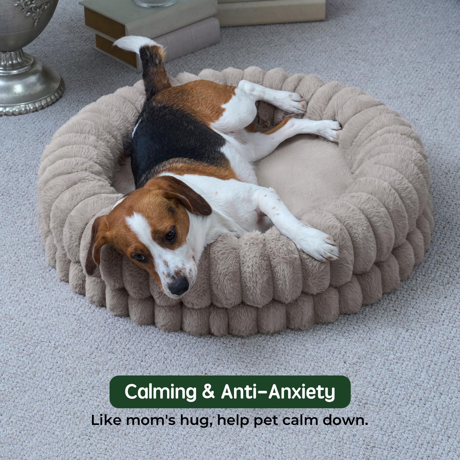 BALANCE donut bed edge neck support for curled resting