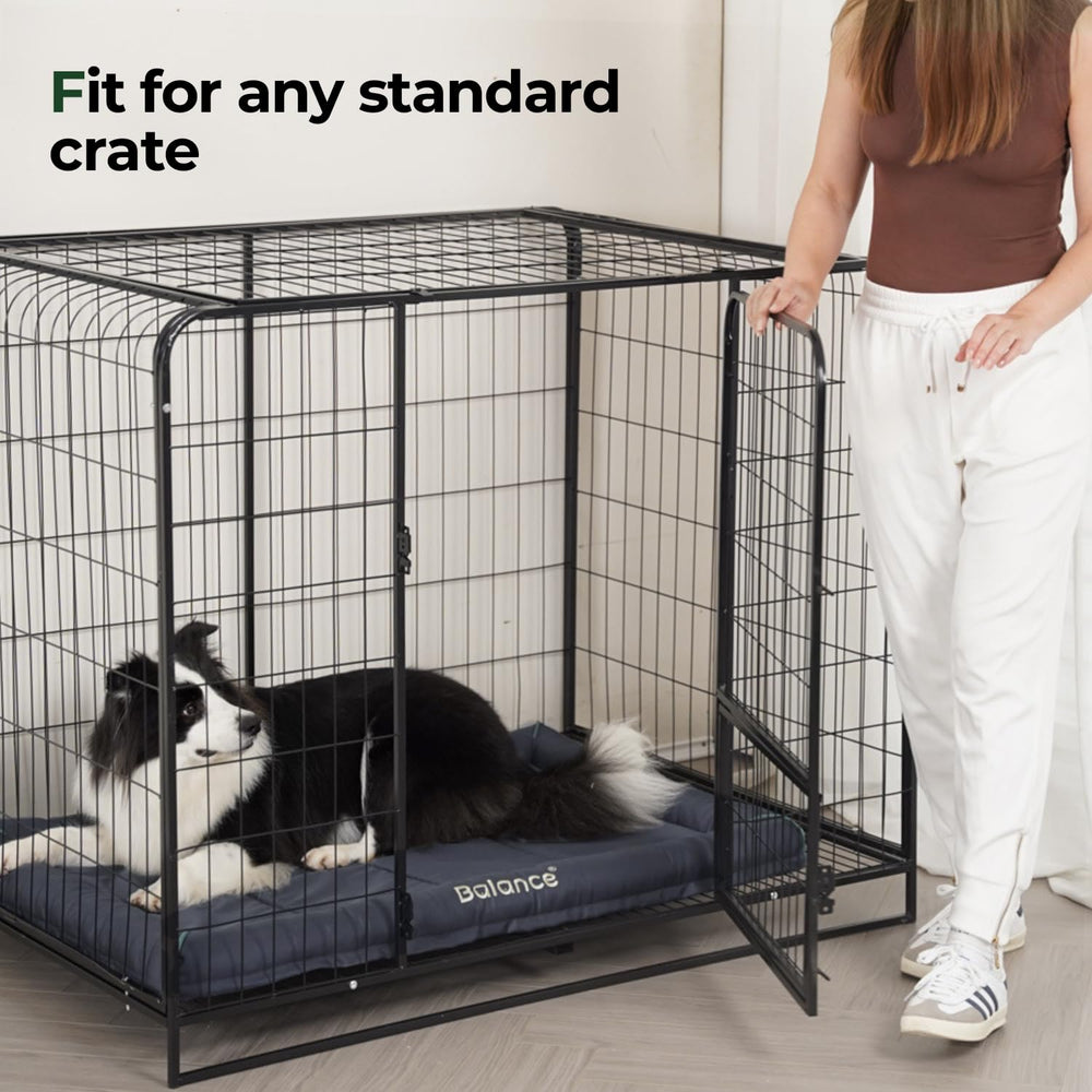 BALANCE Oxford Dog Bed machine-washable fabric for hygienic care