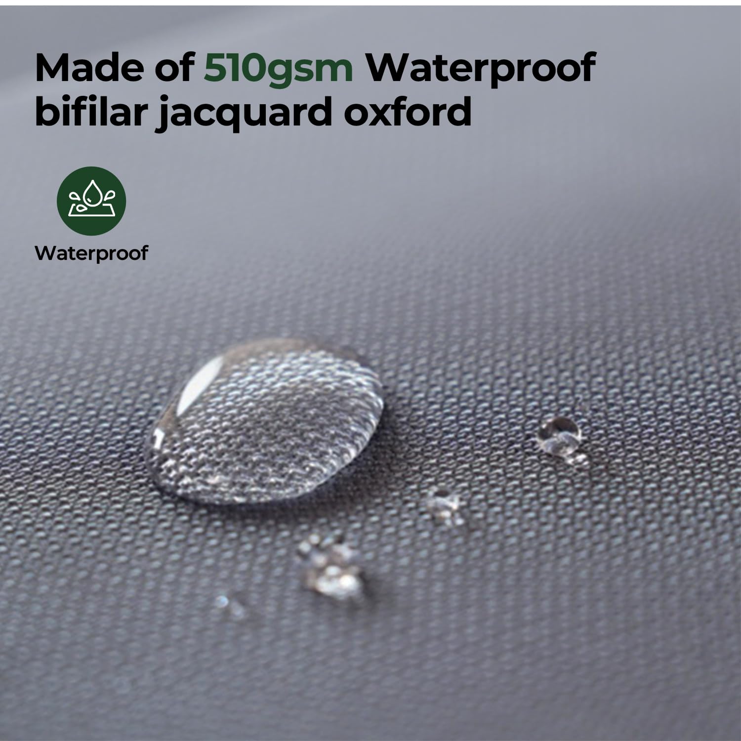 BALANCE Oxford Dog Bed waterproof surface close-up for easy cleaning