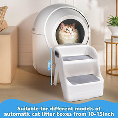 BALAPET ramp at 11-inch height fits many automatic litter boxes.