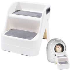 BALAPET cat ramp entry to litter box offers gentle access for small cats.