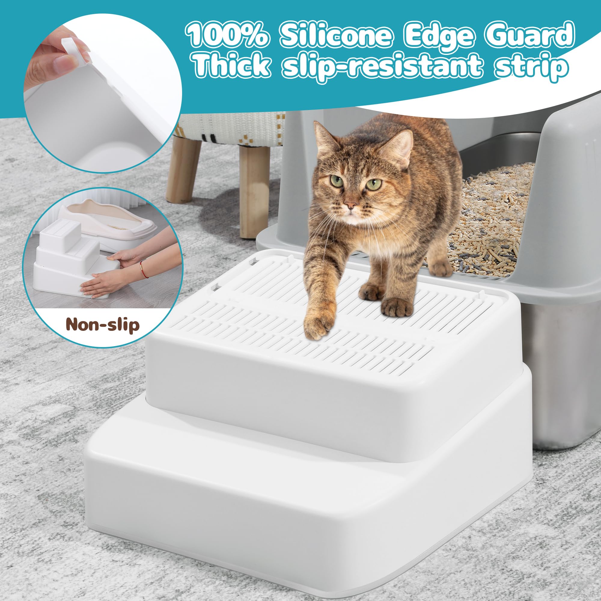 BALAPET detachable-litter-trapper-assembly showing removable top for easy cleaning.