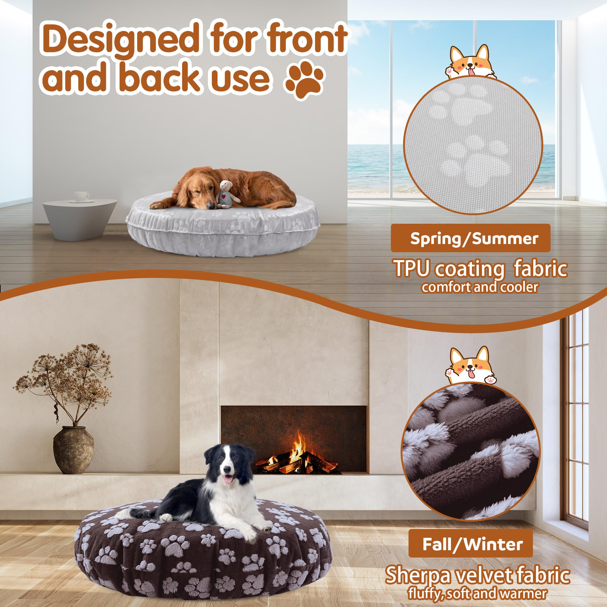 BALAPET easy-care machine-washable cover simplifies cleanup after adventures