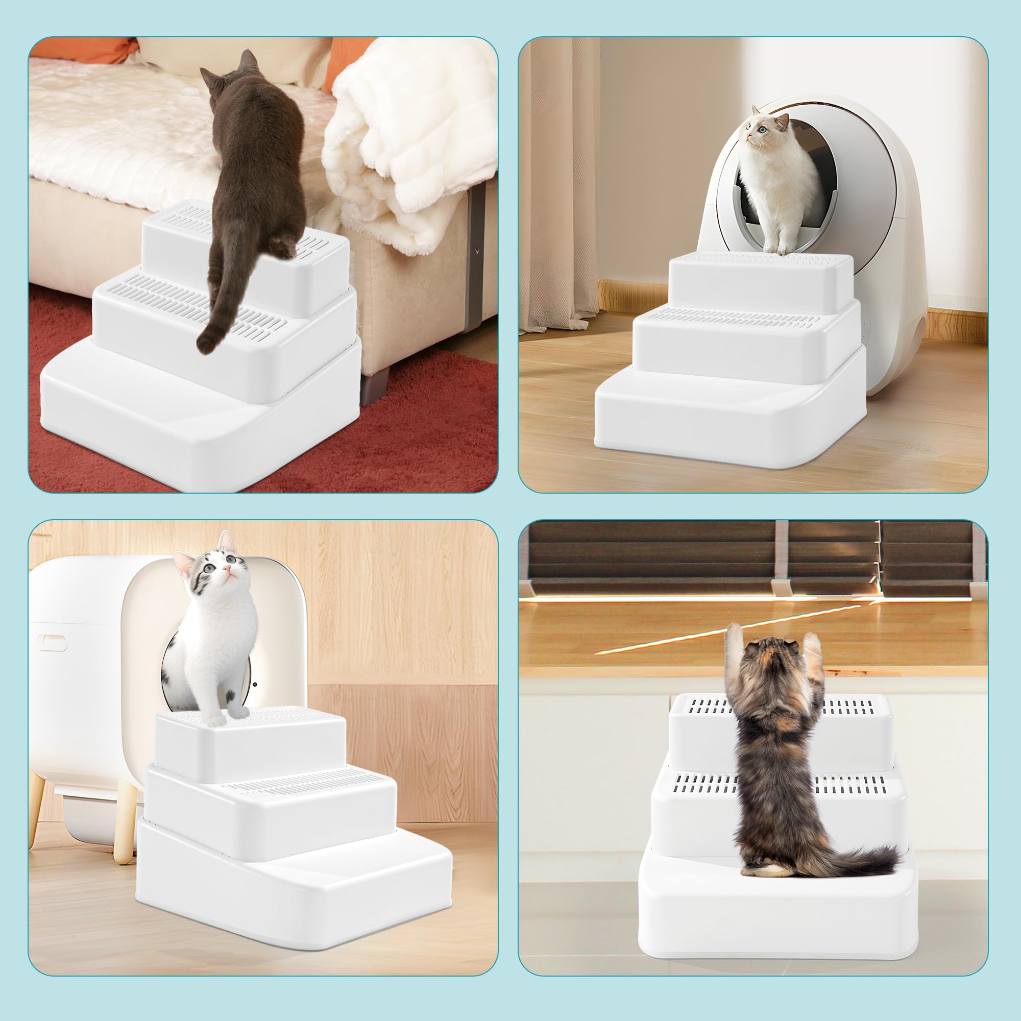 BALAPET easy-clean-paw-filter-detection promotes tidier floors.
