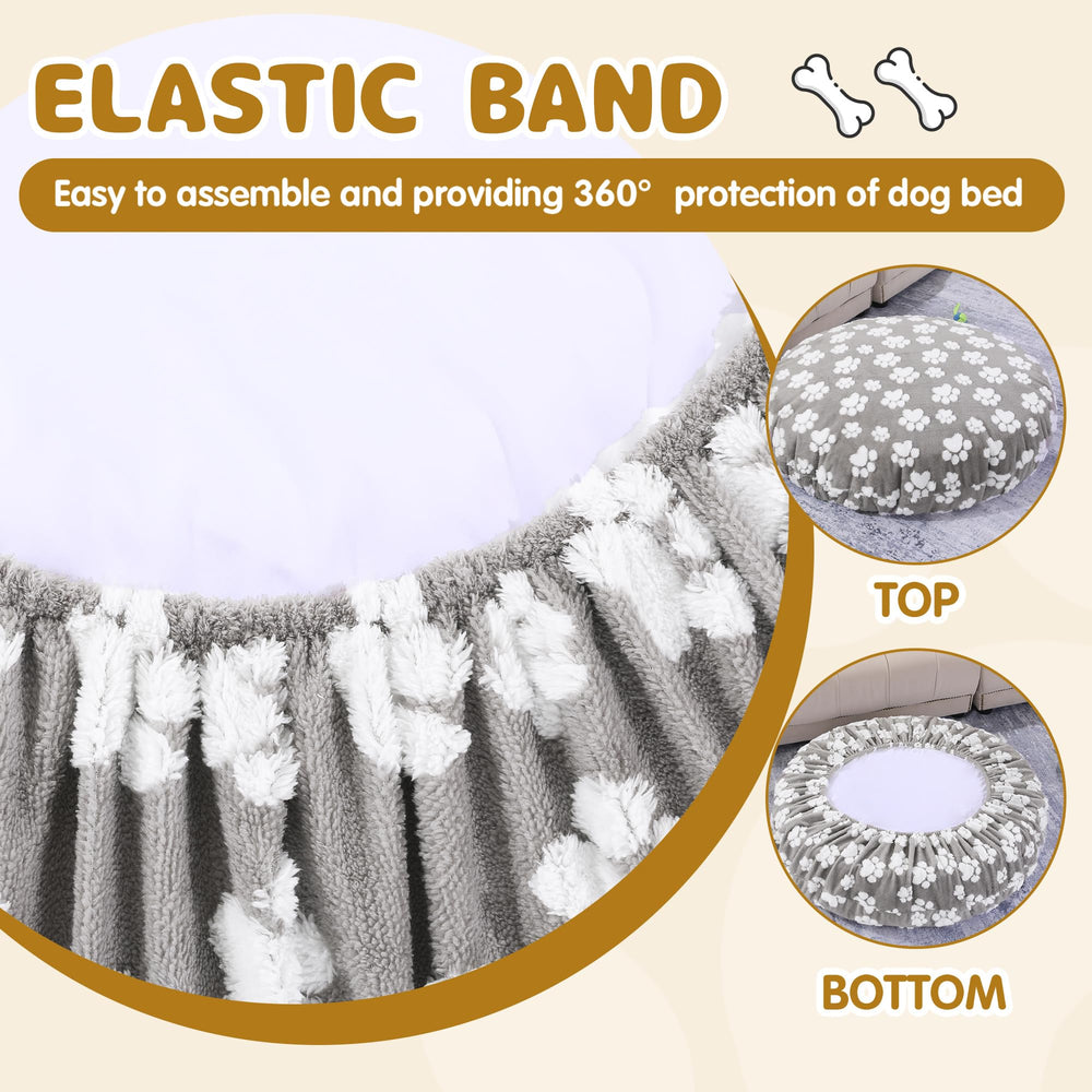 BALAPET elastic 360-fit design ensures secure placement on round beds.