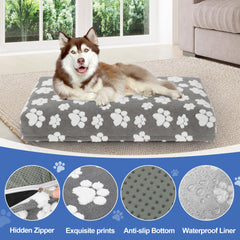 BALAPET non-slip bottom keeps bed stable on wooden floors