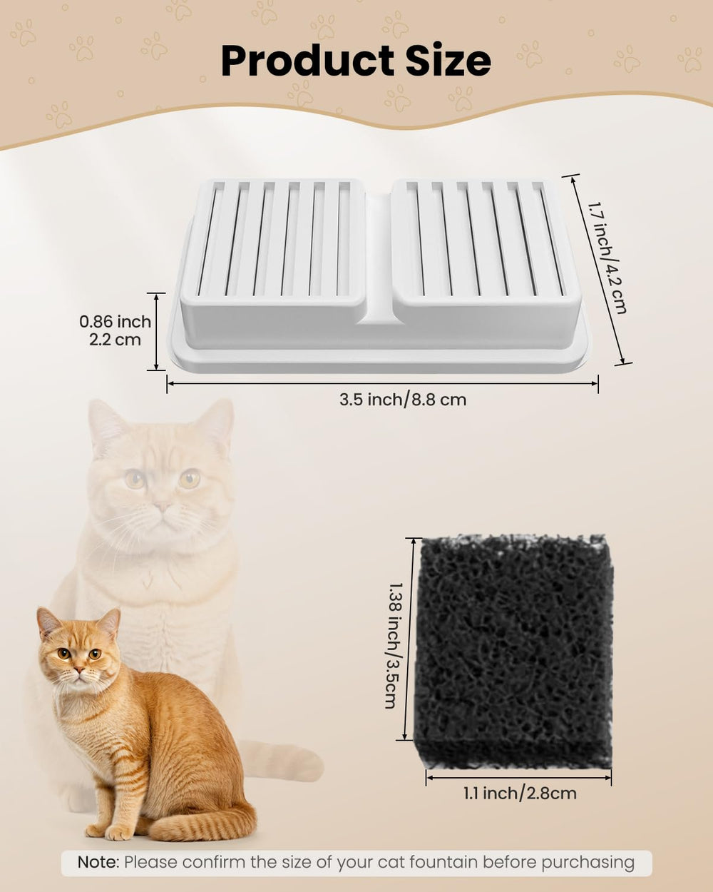 BalimoPet cat fountain compatibility ensures a seamless replacement experience.