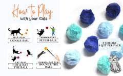 BALLMIE catnip powder pack highlights included catnip for play