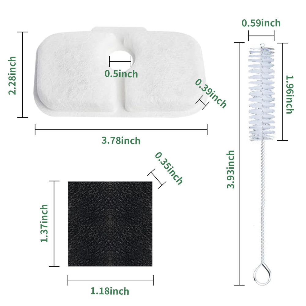 BalWel filters close-up showing cotton, carbon and ion resin filtration
