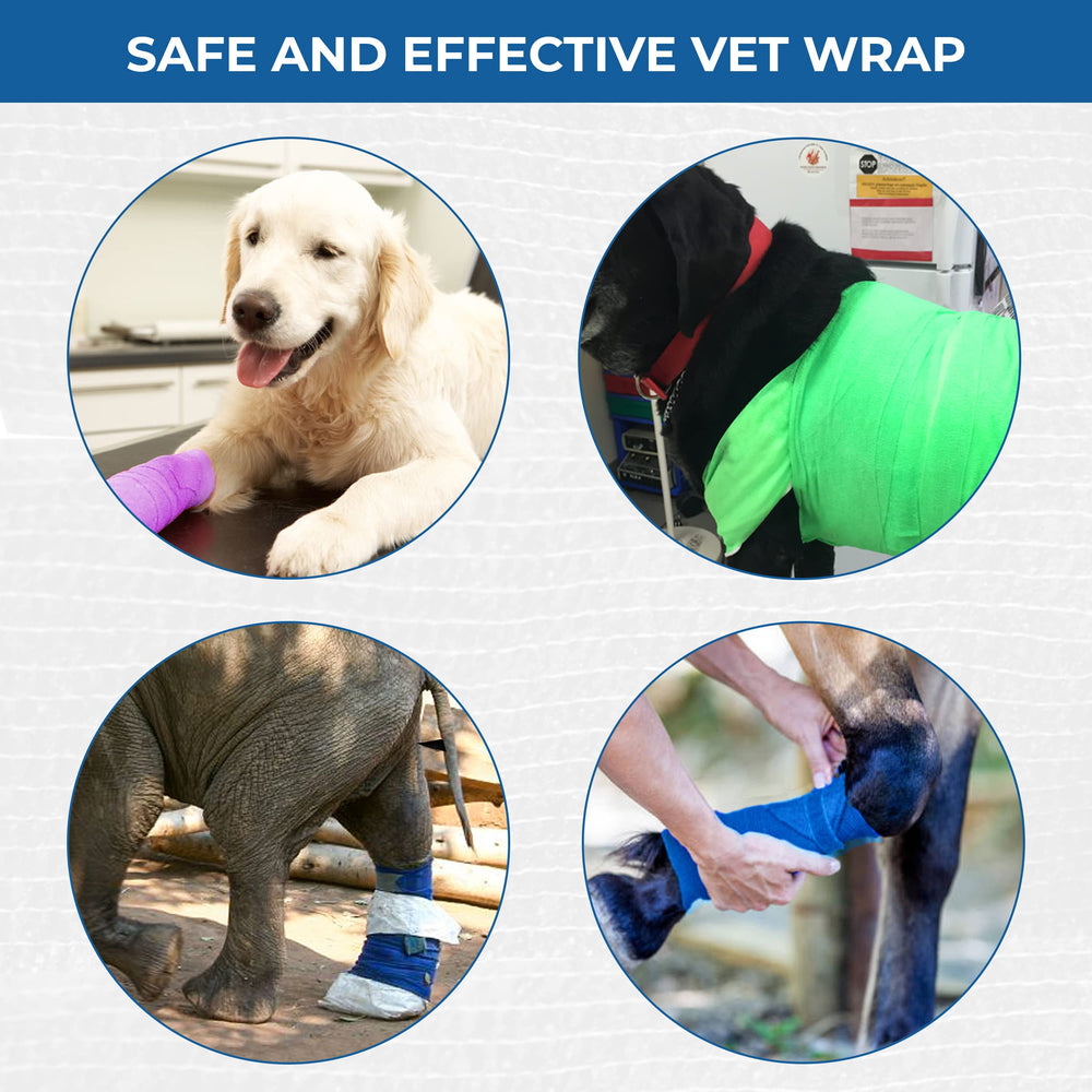 Bandvet Wrap elastic compression support close-up emphasizes supportive wrap properties.