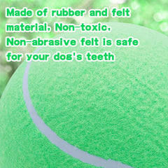 Banfeng tennis ball with felt and rubber surface for safe play.