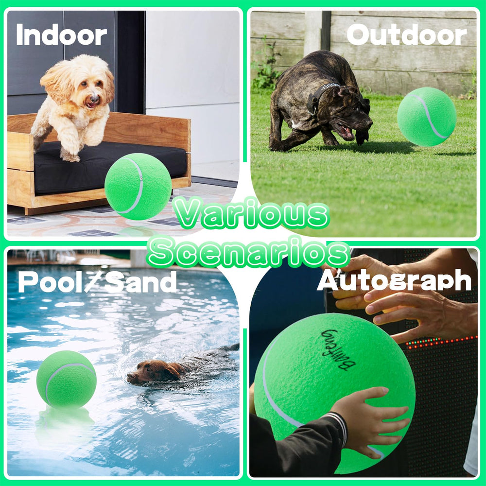 Banfeng ball ships uninflated; inflate with included needles.
